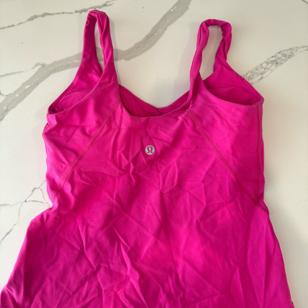 Hot Pink Lululemon full length Align Tank